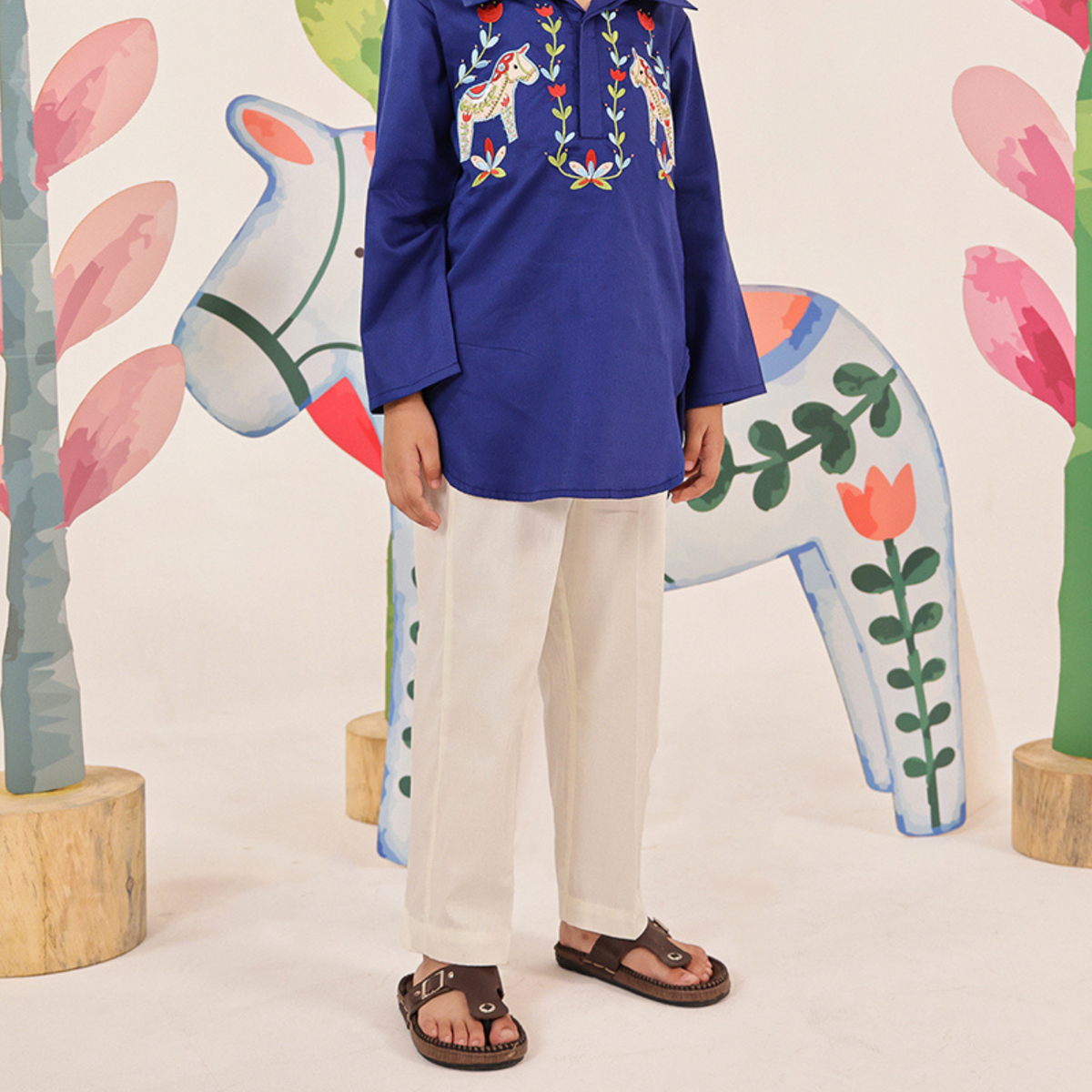 The Companions Pathani Kurta Set