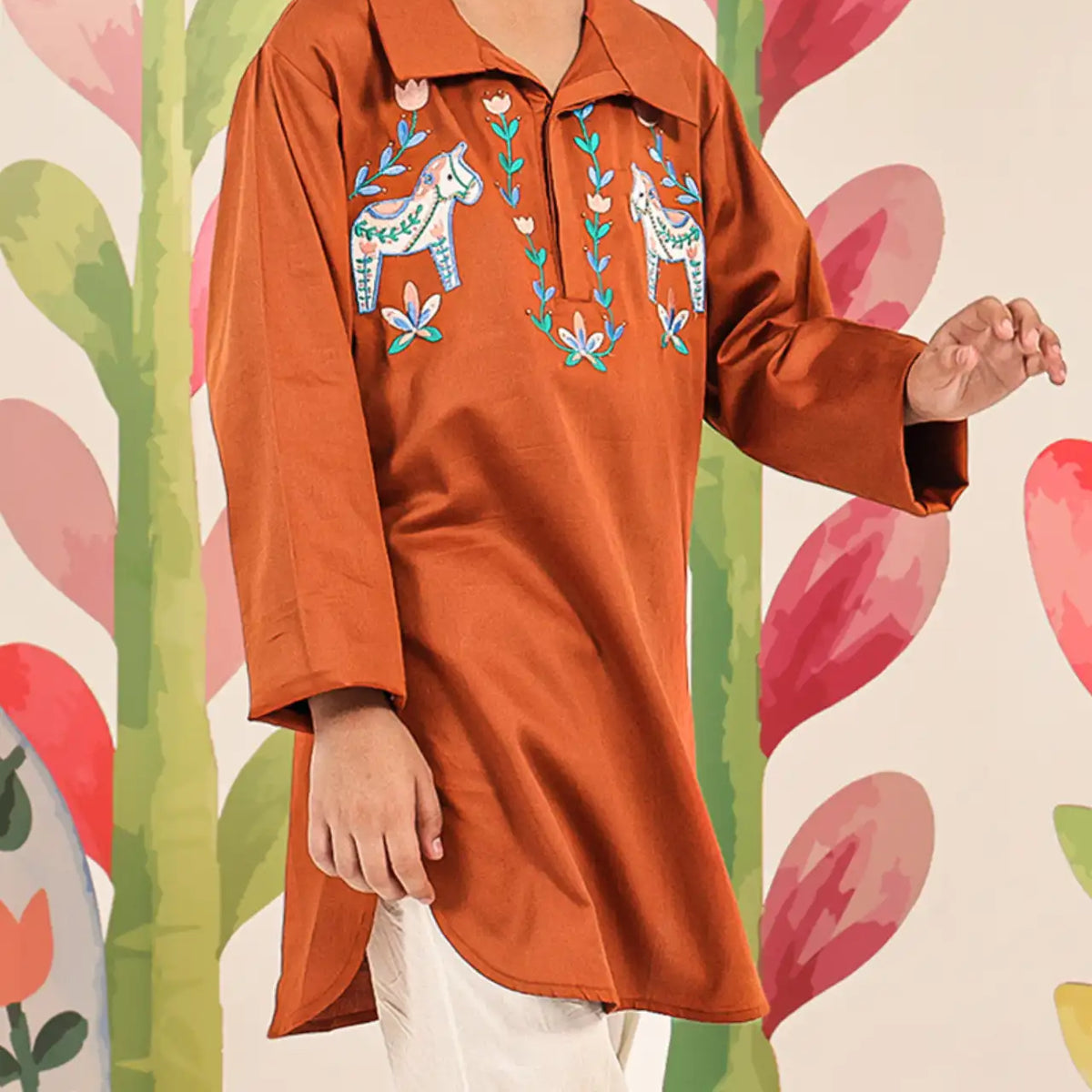 The Companions Pathani Kurta Set
