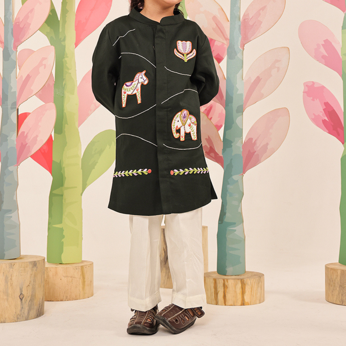 Bloom Parade Achkan 3pcs Set