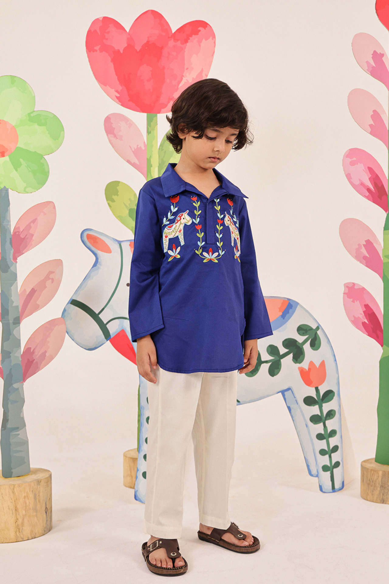 The Companions Pathani Kurta Set