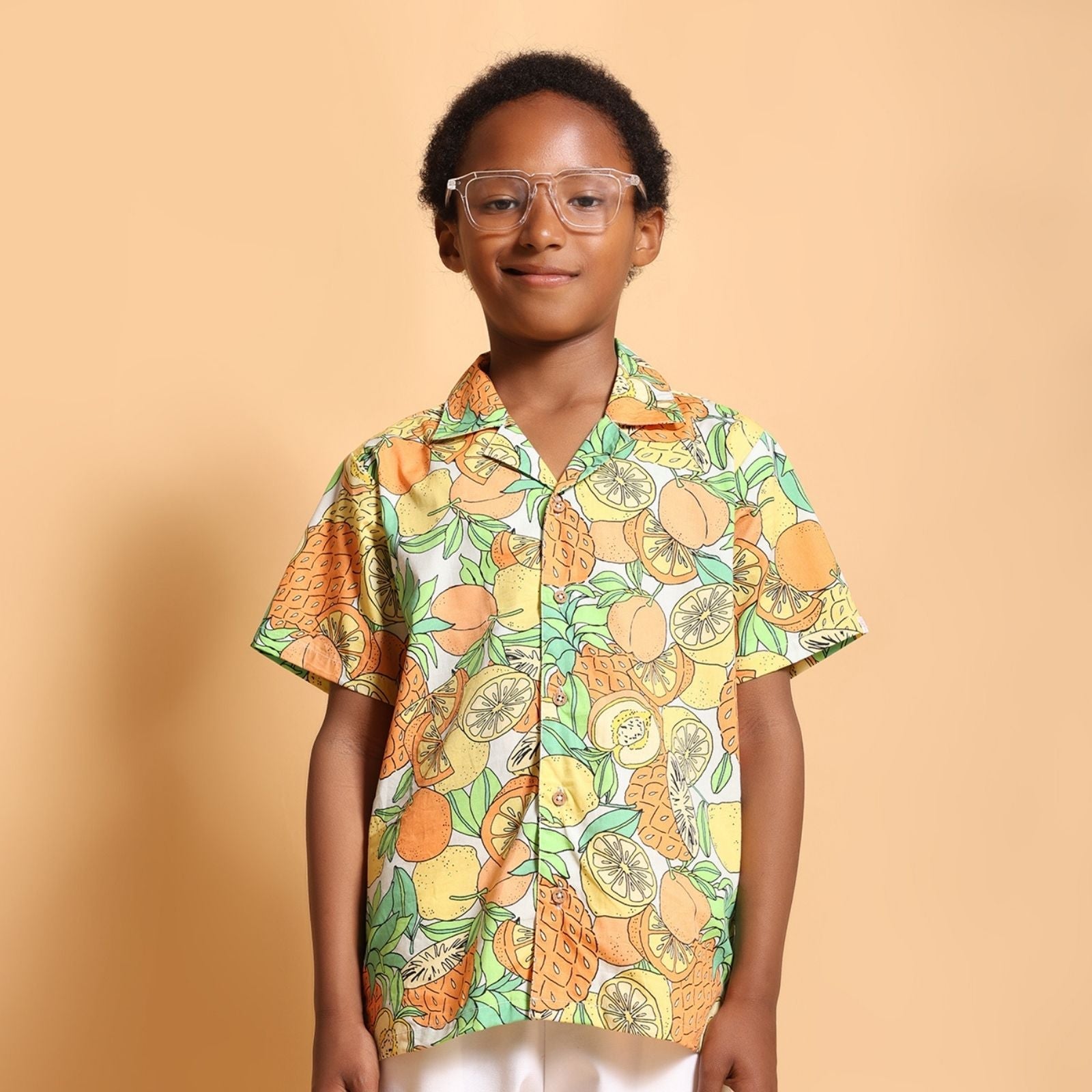 Printed Cotton Resort Shirt