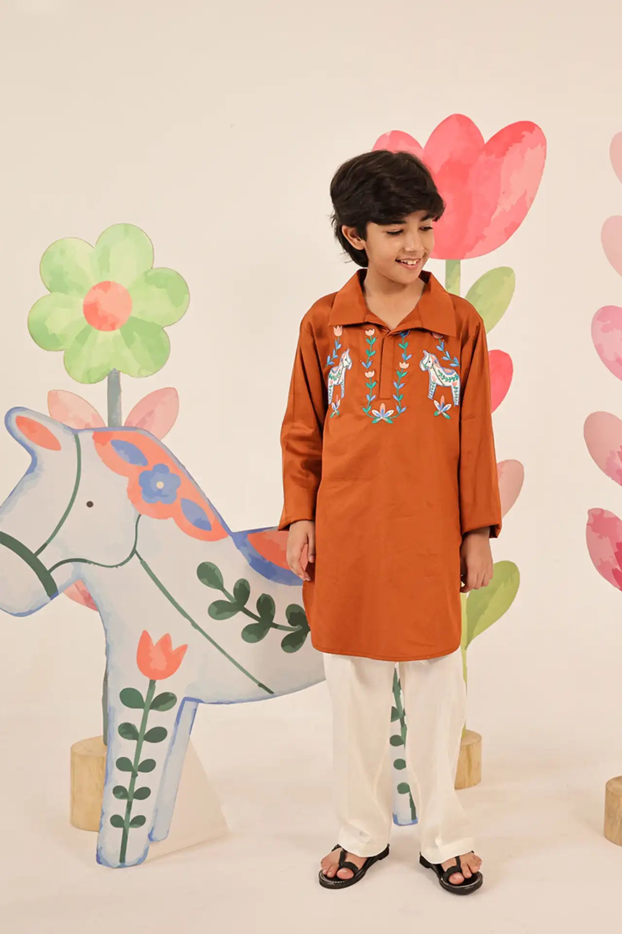 The Companions Pathani Kurta Set