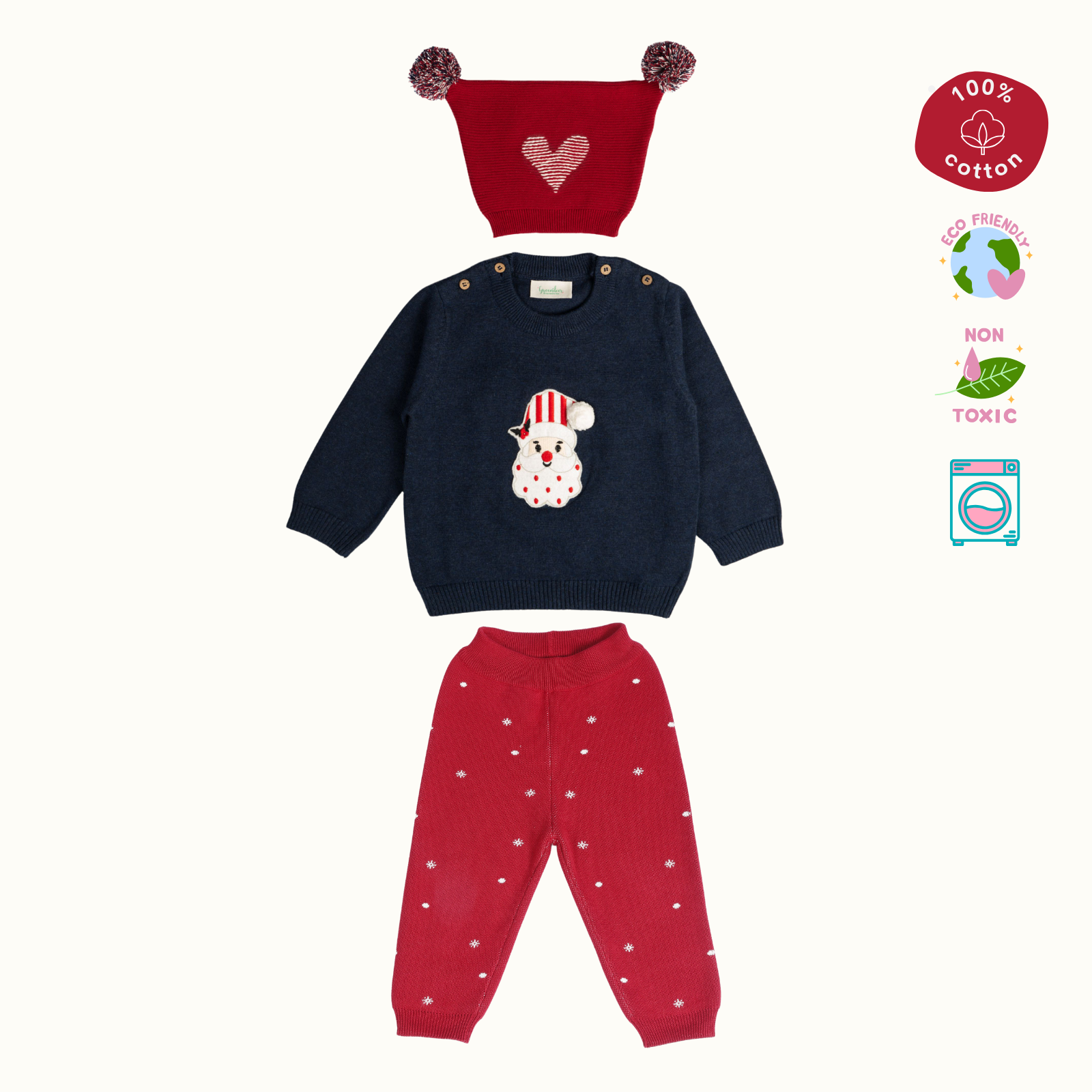 Merry Co-Ord Set with Beanie