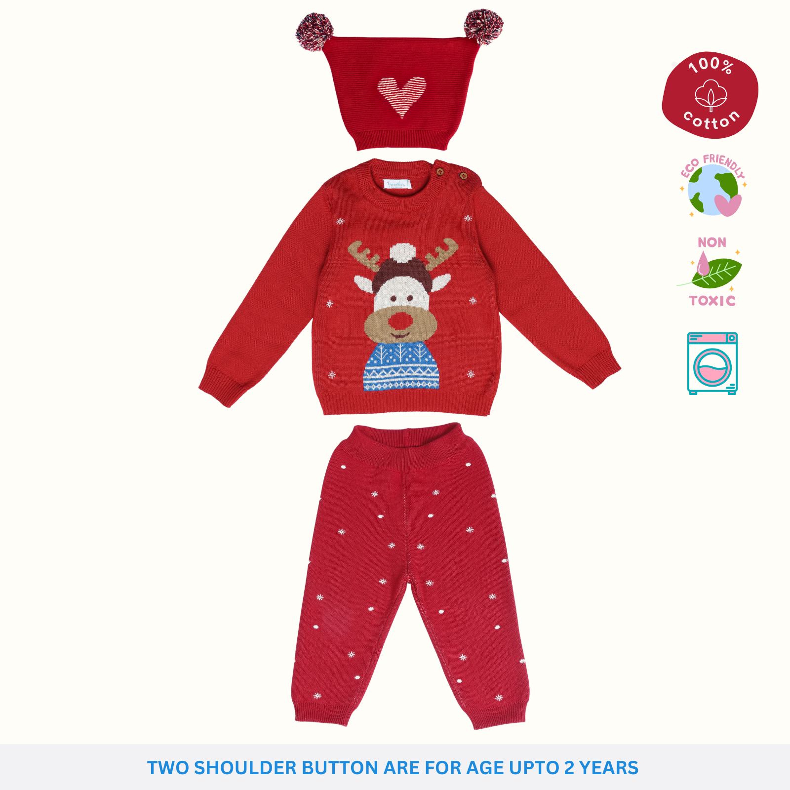 Merry Co-Ord Set with Beanie