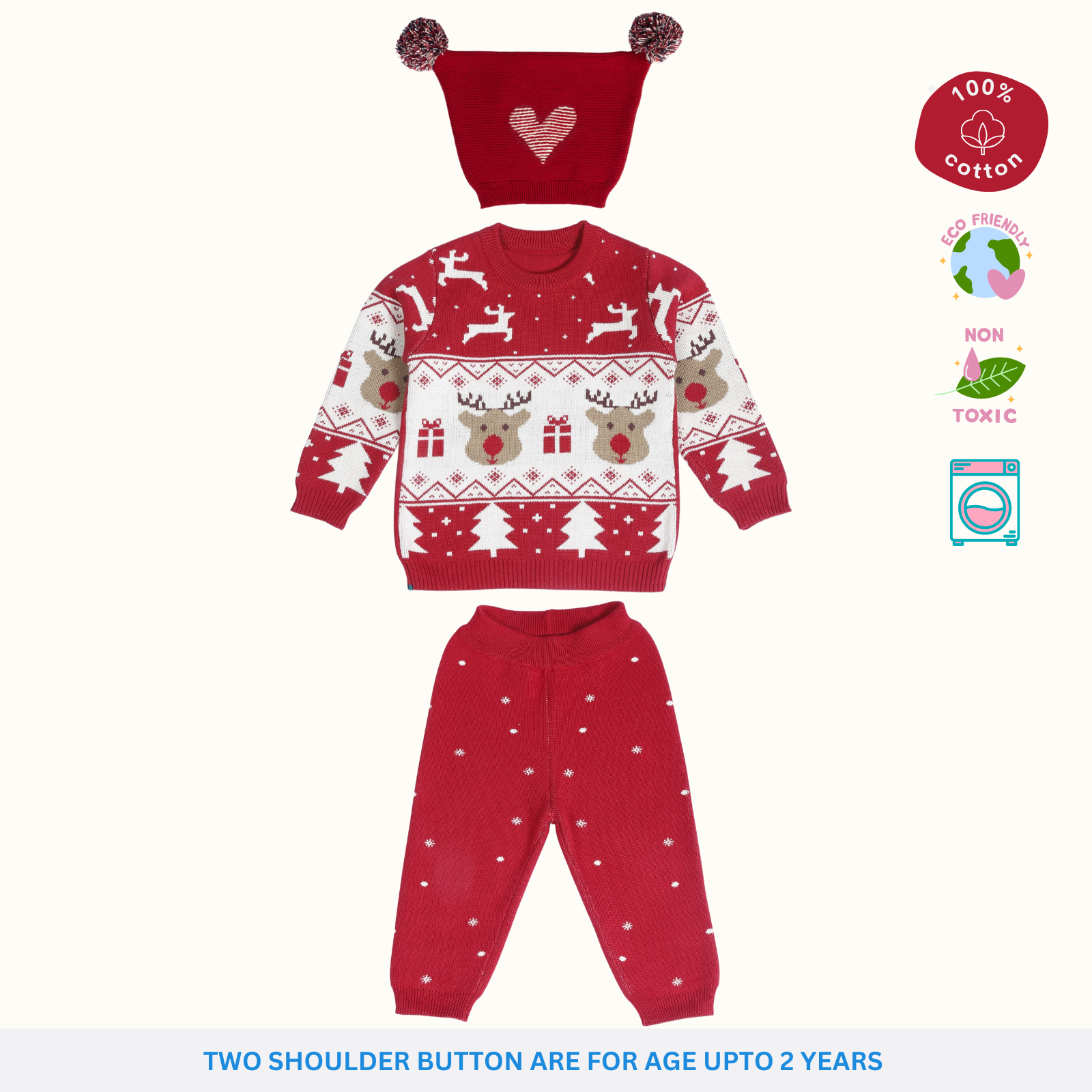 Merry Co-Ord Set with Beanie