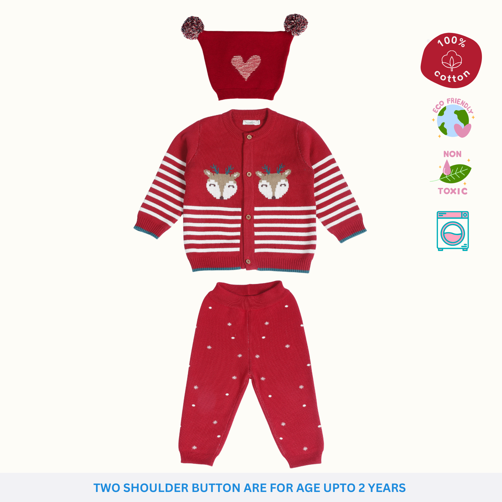 Merry Co-Ord Set with Beanie