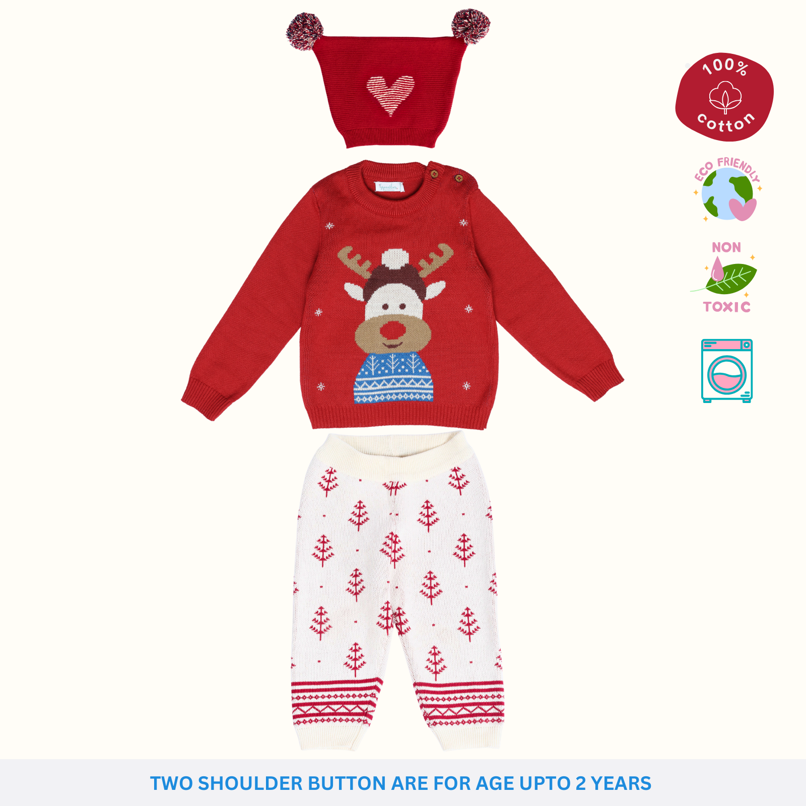 Merry Co-Ord Set with Beanie