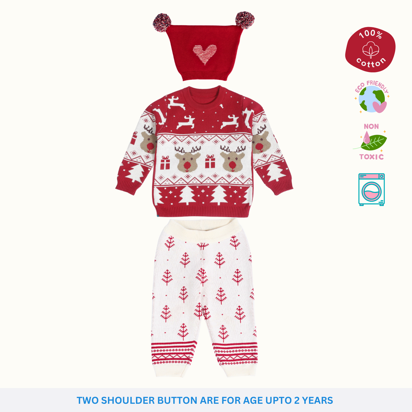 Merry Co-Ord Set with Beanie