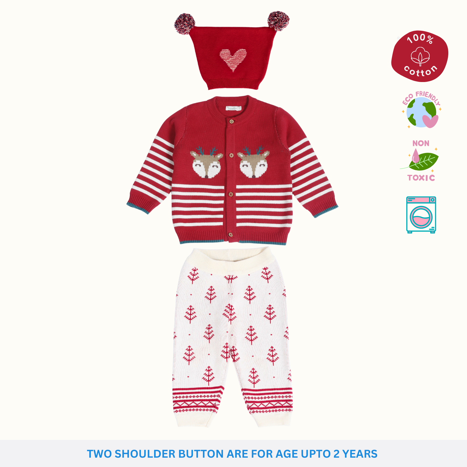 Merry Co-Ord Set with Beanie