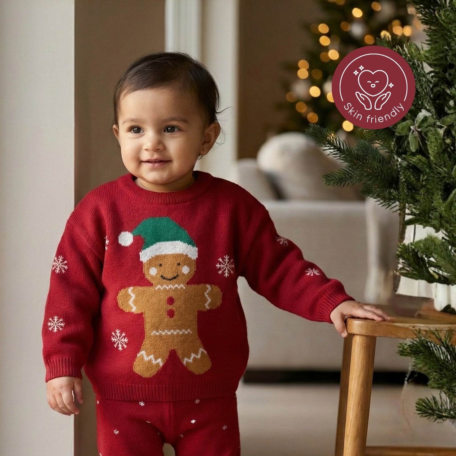 Chirpy Penguin Sweater