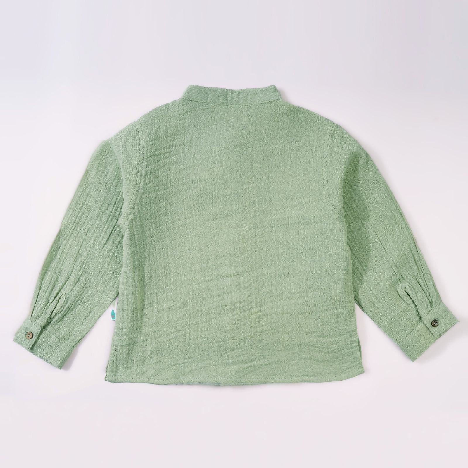 Greendeer Loko Full Sleeve Shirt - Basil Green