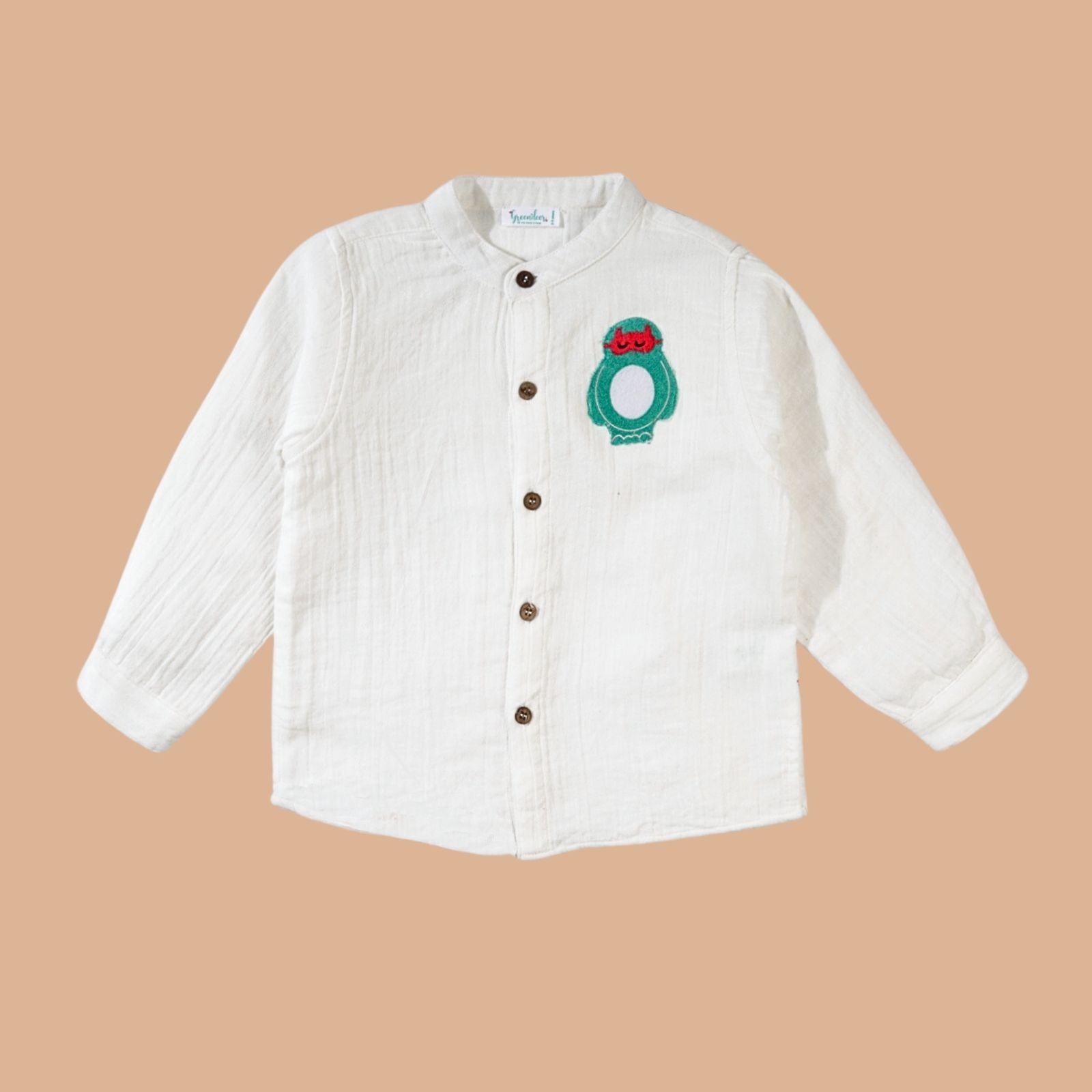 Greendeer Slopo Full Sleeve Shirt - Crème