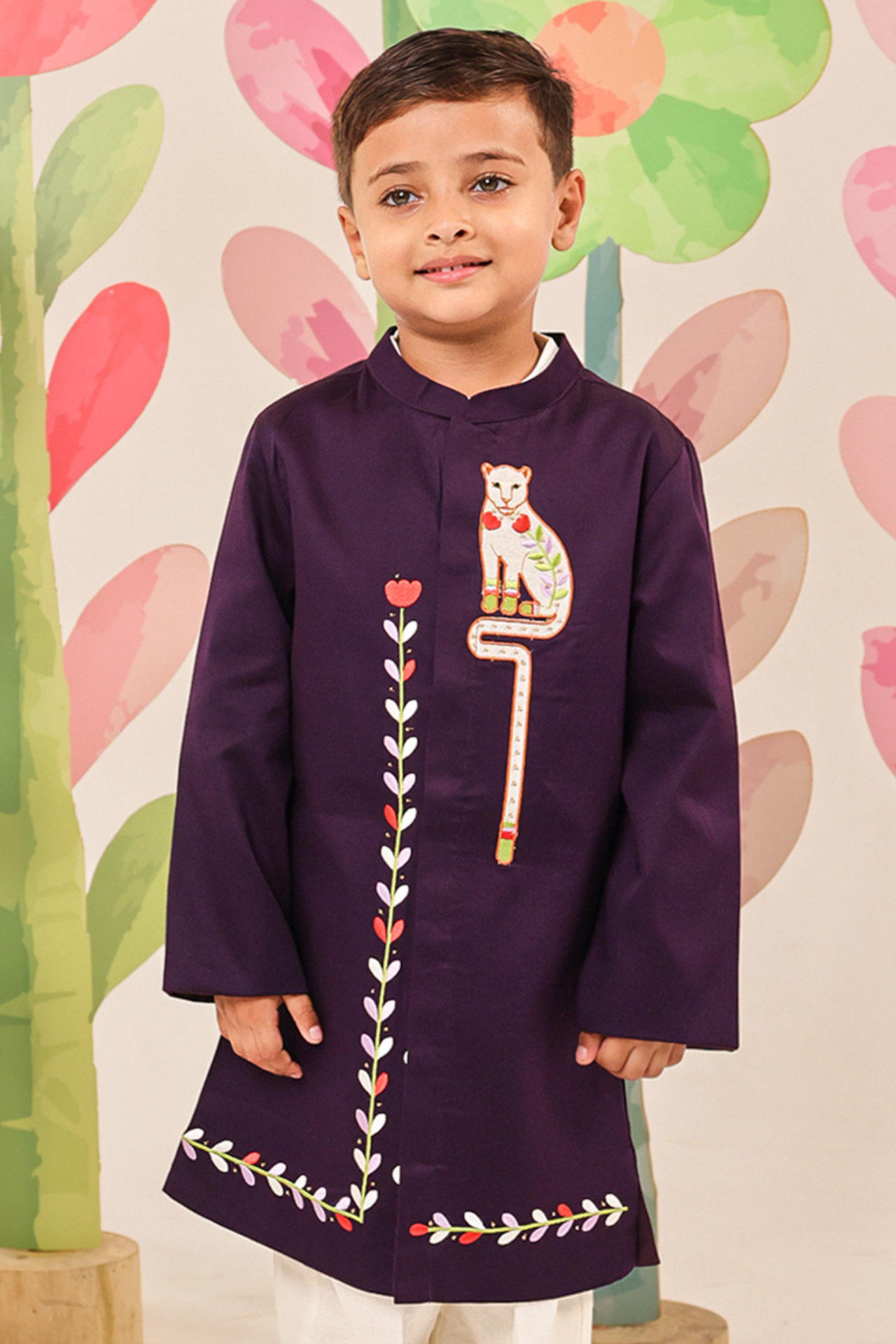 The Wanderer Achkan 3pcs Set