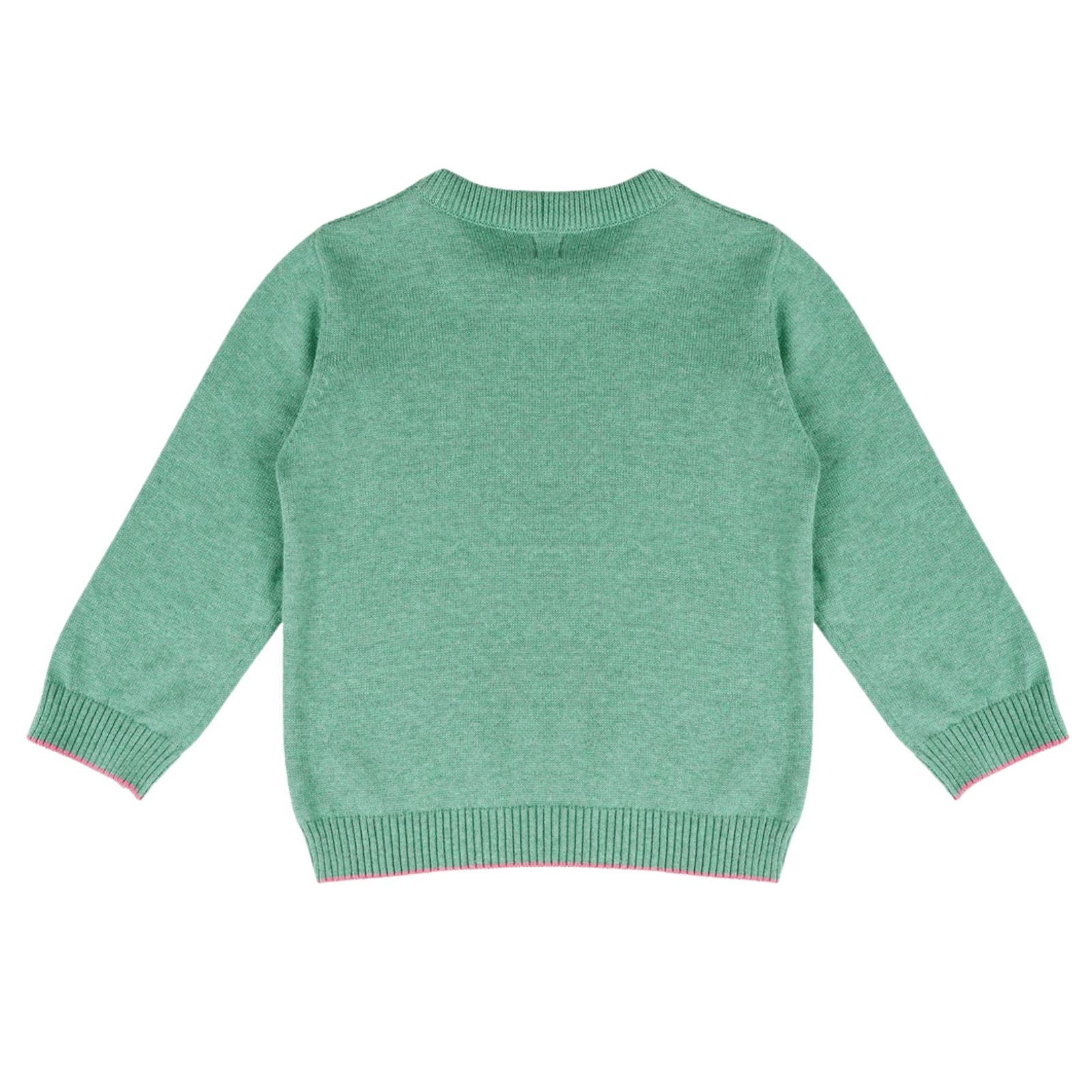 Lovable Baby Elephant Sea Weed Sweater - Blue 