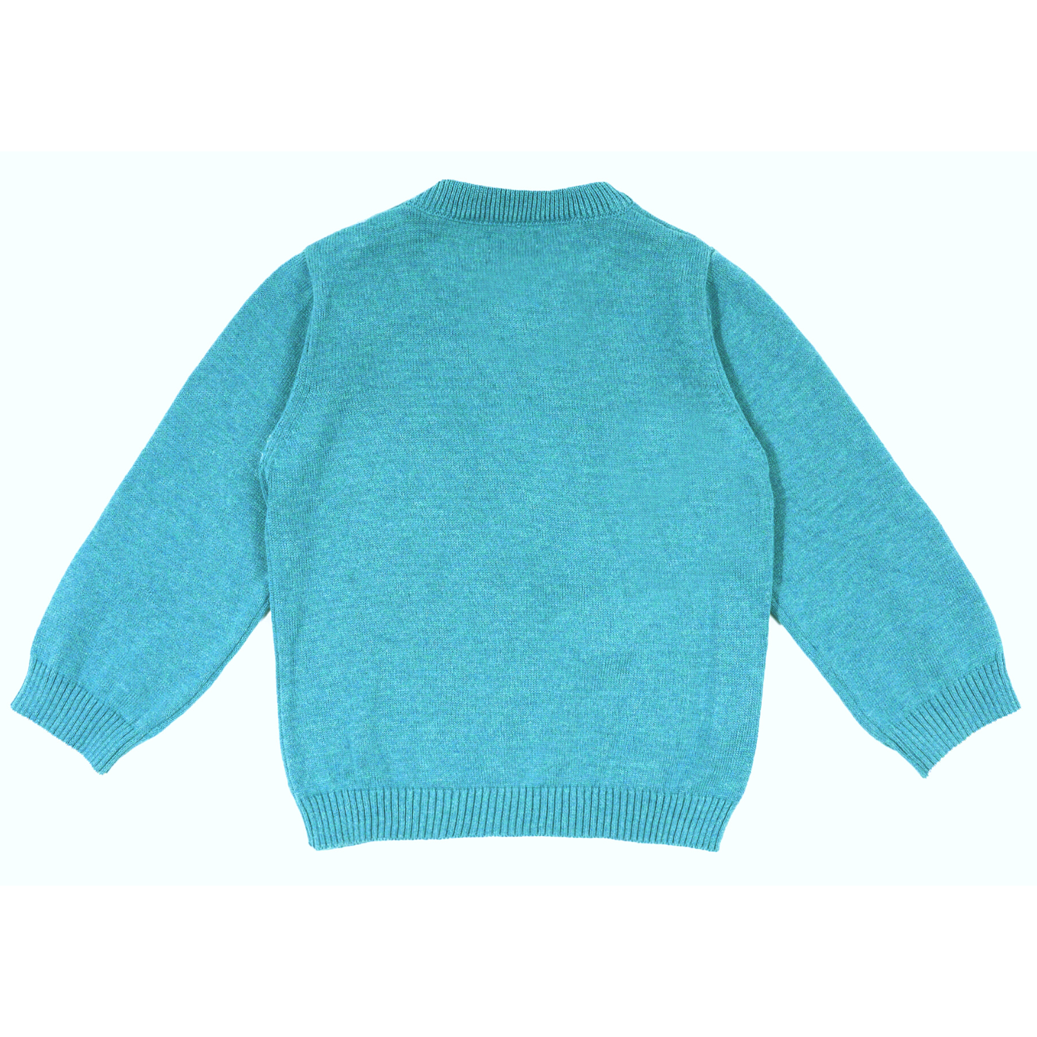 Blissful Reindeer Teal Sweater